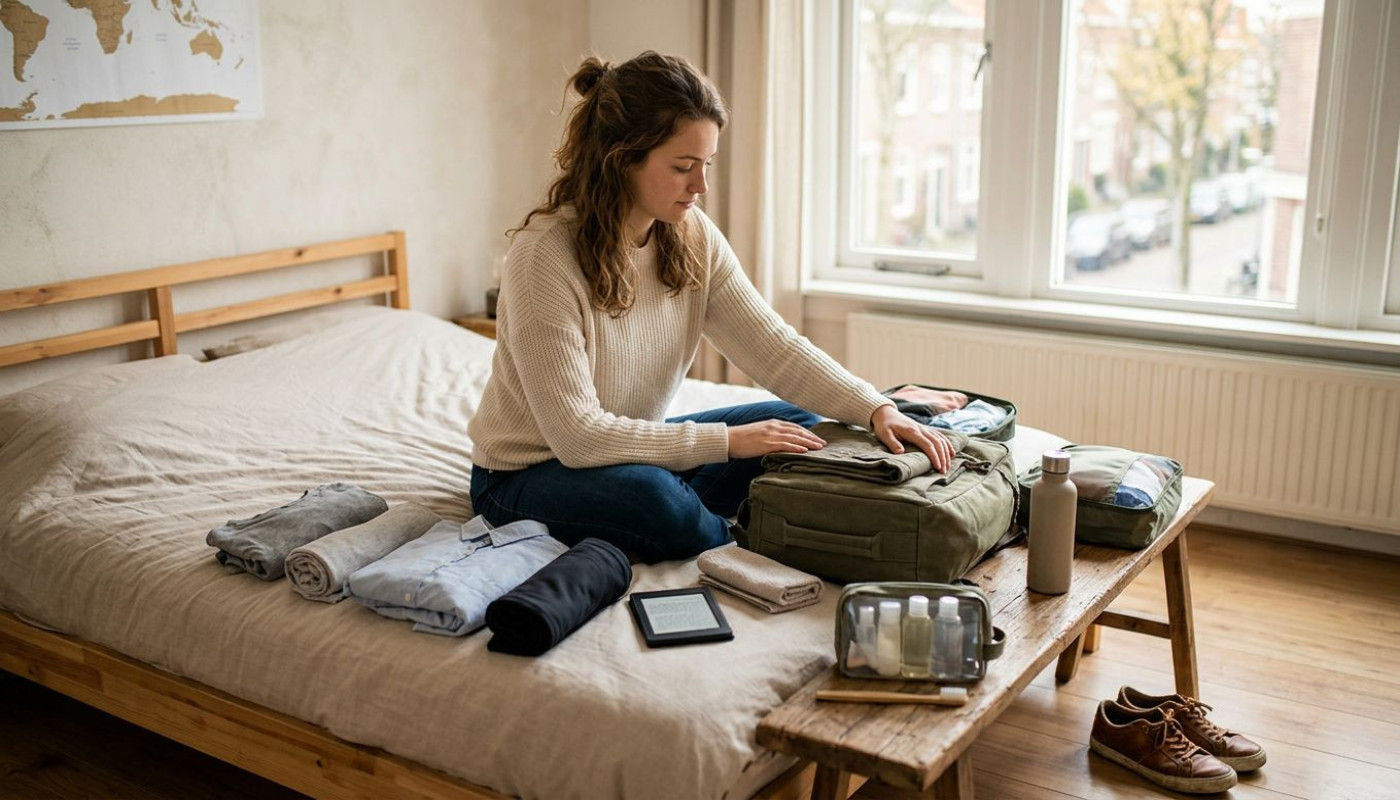 Comment préparer un sac léger pour des vacances longue durée ?